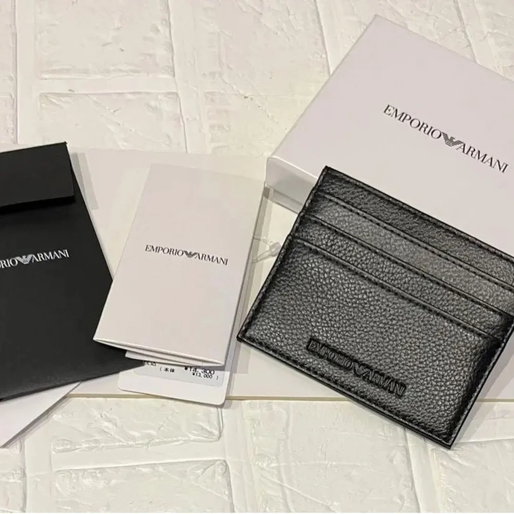 Emporio Armani Leather Cardholder - Picture 3 of 5